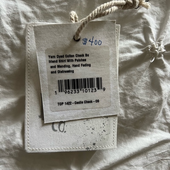 Magnolia Pearl Boyfriend Shirt in Cecile check - Picture 9 of 9